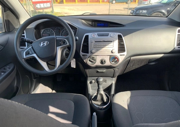 Hyundai i20 cena 19950 przebieg: 148286, rok produkcji 2012 z Wodzisław Śląski małe 379